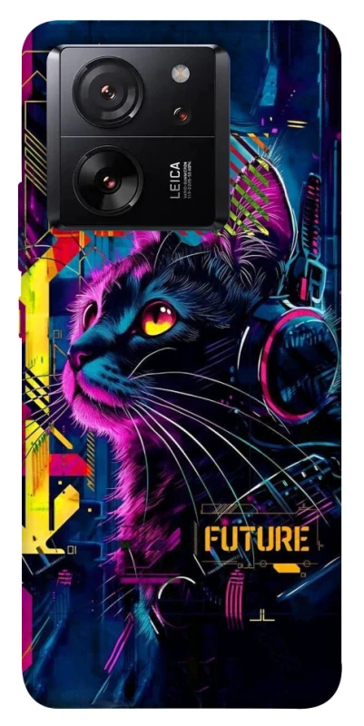 Чохол на Xiaomi 13T Pro Cyber Cat v2 фото 1 з 1