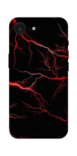 Чехол на Apple iPhone 16e (6.1") Красная молния фото 1 из 1