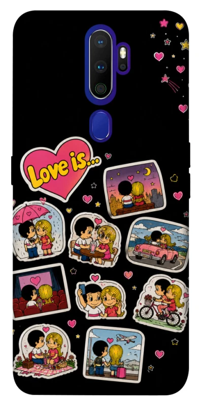 Чехол на Oppo A5 (2020) / Oppo A9 (2020) Love is ver.3 фото 1 из 1
