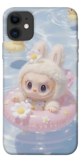 Чехол на Apple iPhone 11 (6.1") Labubu swimming фото 1 из 1