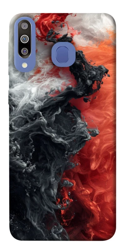 Чохол на Samsung Galaxy M30 Black and Red фото 1 з 1