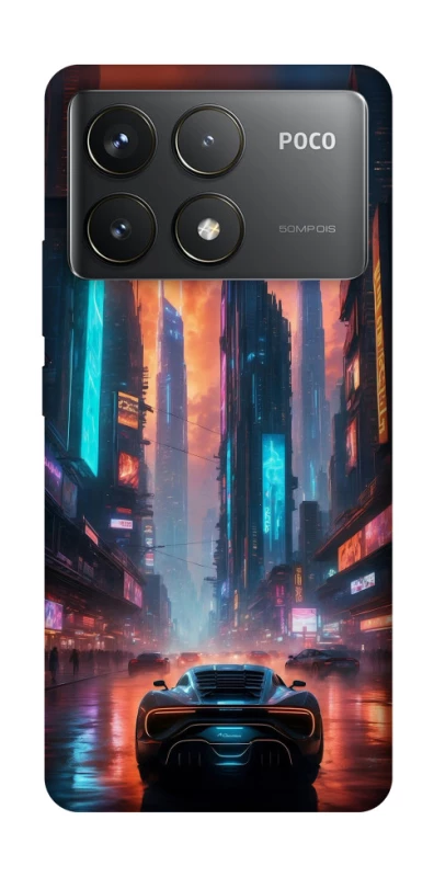 Чохол на Xiaomi Poco F6 Pro Cyber city фото 1 з 1