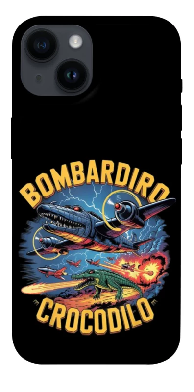 Чехол на Apple iPhone 14 (6.1") Bombardino Crocodilo v2 фото 1 из 1
