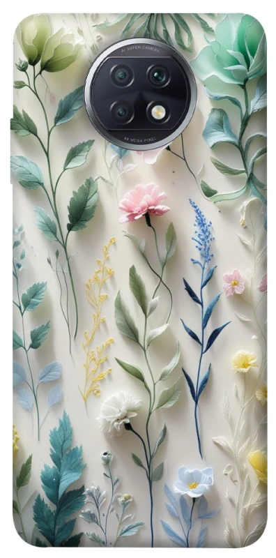 Чохол на Xiaomi Redmi Note 9 5G / Note 9T Floral design ver.3 фото 1 з 1