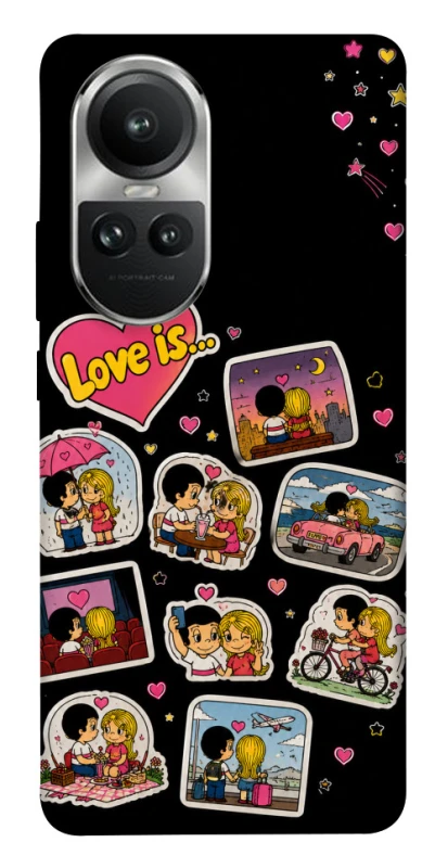 Чохол на Oppo Reno 10 Love is ver.3 фото 1 з 1