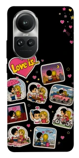 Чехол на Oppo Reno 10 Love is ver.3 фото 1 из 1