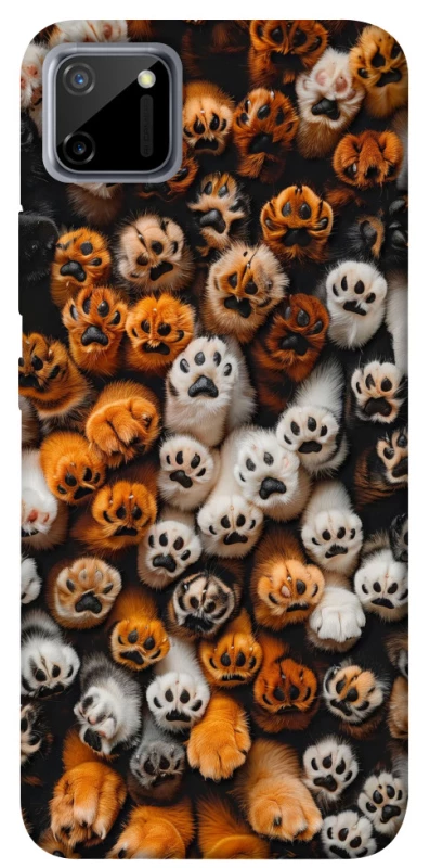 Чохол на Realme C11 Сat paws фото 1 з 1