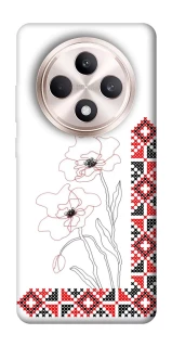 Чехол на Oppo Reno 12 F 4G/5G Вышиванка на смартфон фото 1 из 1