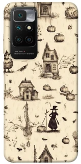 Чехол на Xiaomi Redmi 10 Halloween aesthetic ver.1 фото 1 из 1