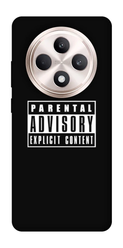 Чохол на Oppo Reno 12 F 4G/5G Parental Advisory Label фото 1 з 1