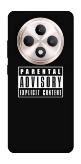 Чохол на Oppo Reno 12 F 4G/5G Parental Advisory Label фото 1 з 1