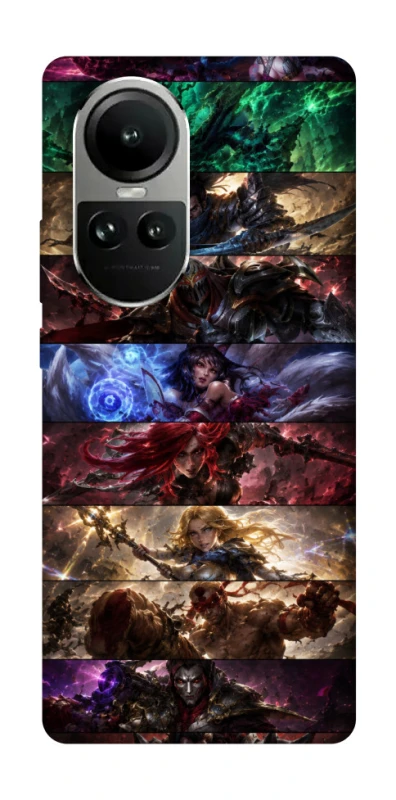 Чехол на Oppo Reno 10 League of Legends фото 1 из 2