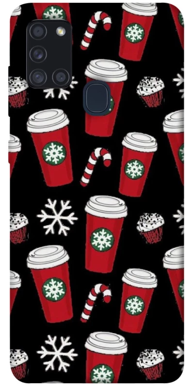Чохол на Samsung Galaxy A21s Новорічний v40 фото 1 з 1