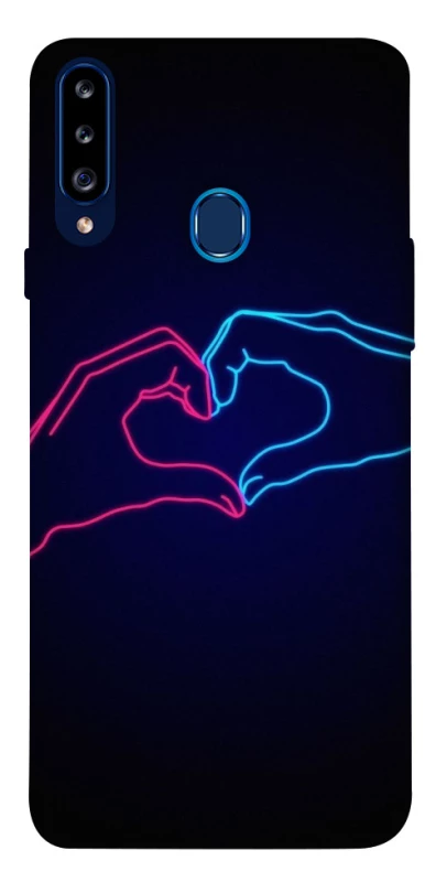 Чохол на Samsung Galaxy A20s Neon love фото 1 з 1