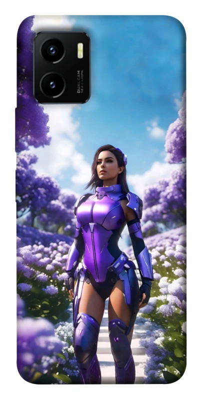 Чохол на Vivo Y15s Cyber space girl ver.4 фото 1 з 1