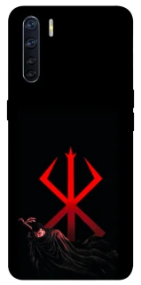 Чохол на Oppo A91 Berserk Red Logo фото 1 з 1