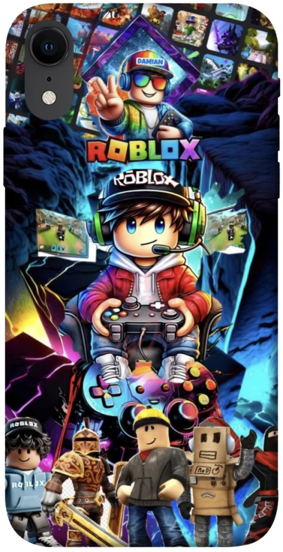 Чохол на Apple iPhone XR (6.1") Roblox collage ver.4 фото 1 з 1