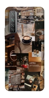 Чохол на Huawei Nova 7 SE Coffee collage ver.2 фото 1 з 1