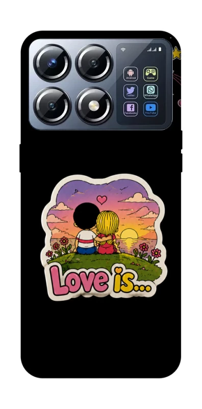 Чохол на Xiaomi POCO X8 Pro Love is ver.5 фото 1 з 1
