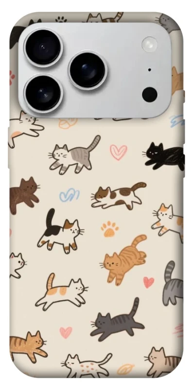 Чехол на Apple iPhone 17 Pro Max (6.9") Cat style ver.2 фото 1 из 1