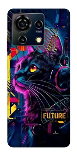Чохол на ZTE Blade V50 Vita Cyber Cat v2 фото 1 з 1