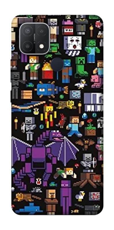 Чохол на Oppo A15s / A15 Minecraft v5 фото 1 з 1