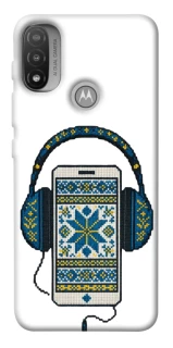 Чохол на Motorola Moto E20 Сучасна вишиванка фото 1 з 1
