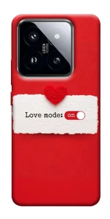Чохол на Xiaomi 14 Pro Love Mode ON фото 1 з 1