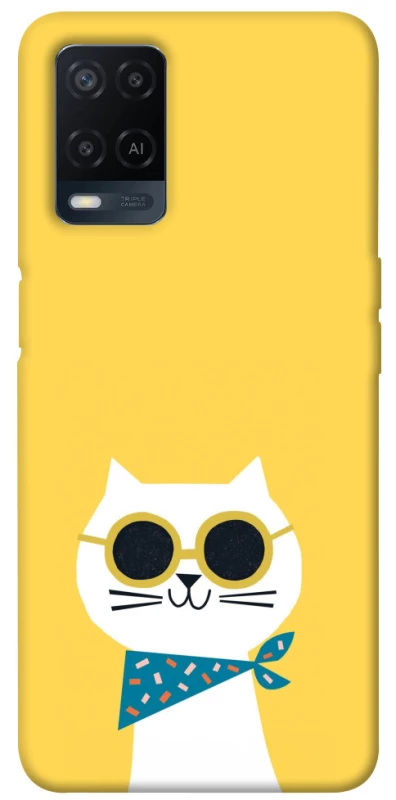 Чехол на Oppo A54 4G Кот-муркот фото 1 из 1