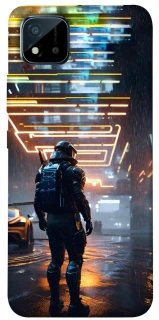 Чехол на Realme C20 Cyber character фото 1 из 1