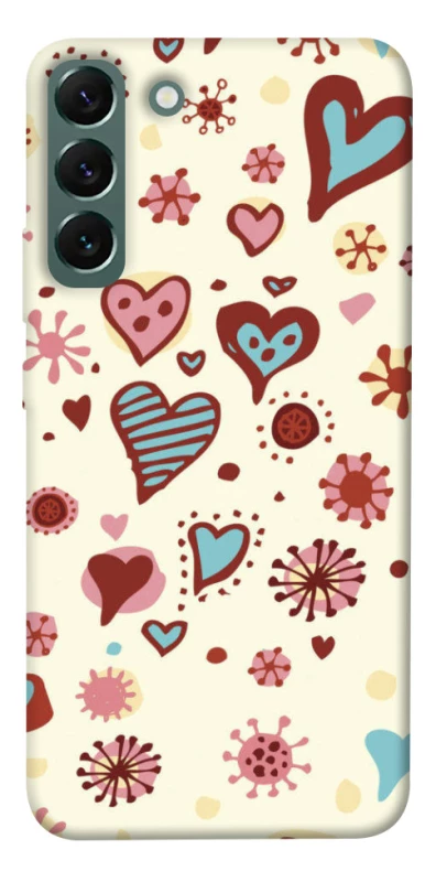 Чохол на Samsung Galaxy S22+ Pretty hearts фото 1 з 1