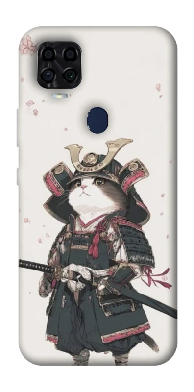 Чохол на ZTE Blade v2020 Samurai Cat Warrior фото 1 з 1