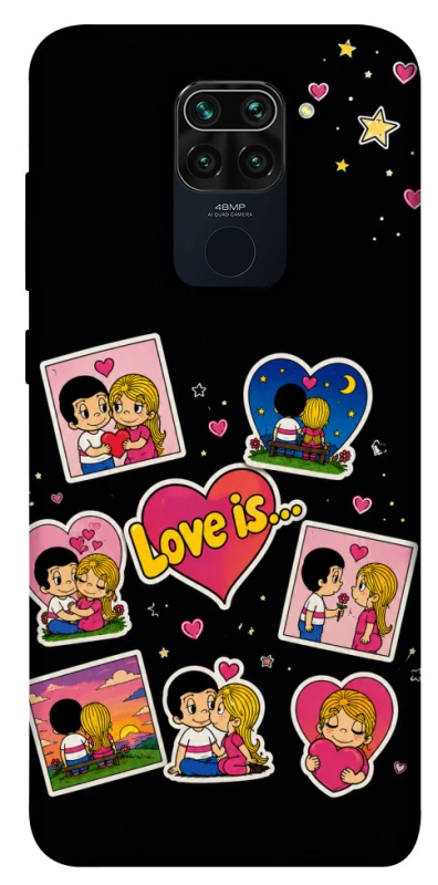 Чохол на Xiaomi Redmi Note 9 / Redmi 10X Love is фото 1 з 1