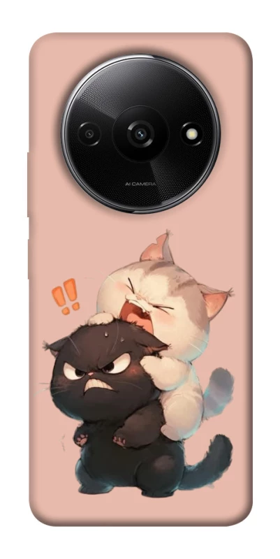 Чохол на Xiaomi Redmi A3 Сat and cat фото 1 з 1