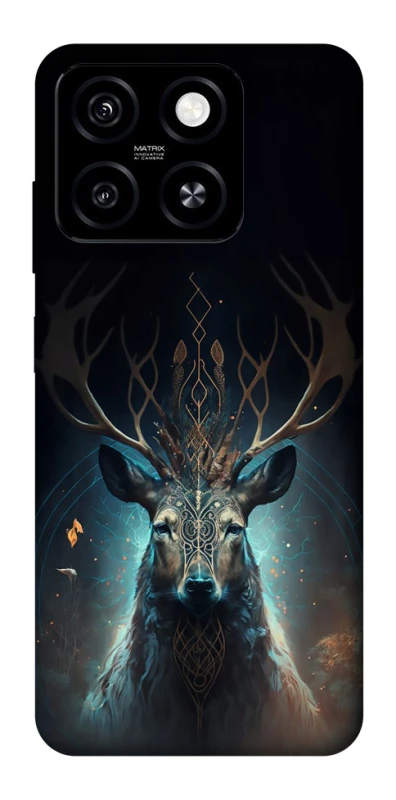 Чехол на ZTE Blade A55 4G Скандинавский олень v2 фото 1 из 1