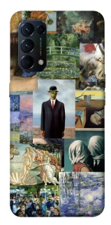 Чехол на Oppo Reno 5 4G Art collage ver.4 фото 1 из 1