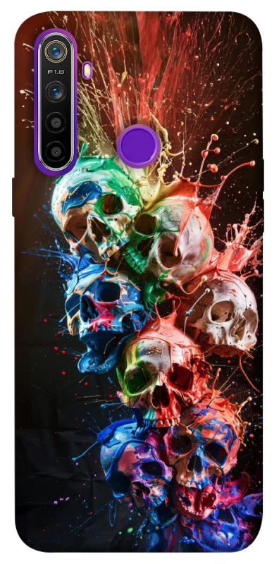 Чохол на Realme 5 Skulls фото 1 з 1