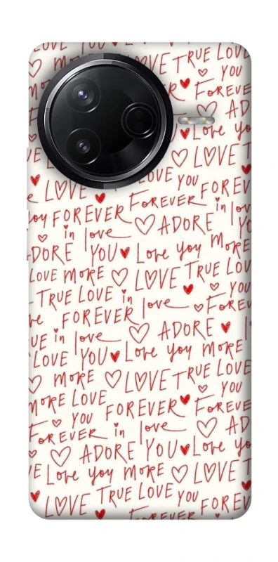 Чохол на Infinix Note 50 Pro Love aesthetic ver.4 фото 1 з 1