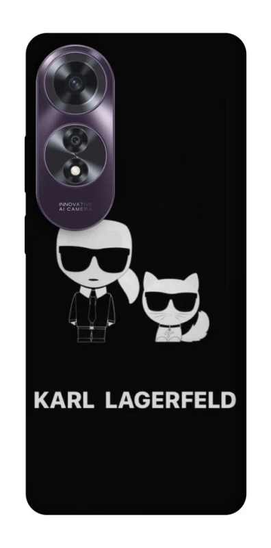 Чохол на Oppo A60 Karl Lagerfeld фото 1 з 1