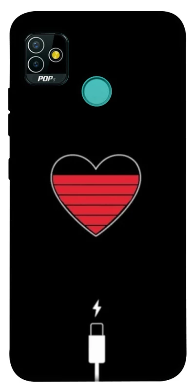 Чохол на TECNO POP 5 Charge your heart фото 1 з 1