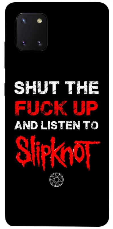 Чехол на Samsung Galaxy Note 10 Lite (A81) Slipknot vibes фото 1 Чехол на Samsung Galaxy Note 10 Lite (A81) Slipknot vibes фото 1 из 1