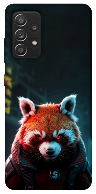 Чохол на Samsung Galaxy A52 4G / A52 5G Cyber Red Panda фото 1 з 1
