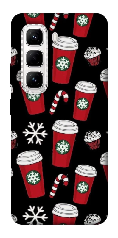 Чохол на Infinix Hot 50 Pro Новорічний v40 фото 1 з 1