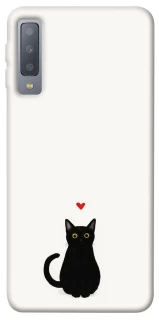 Чохол на Samsung A750 Galaxy A7 (2018) cat in love фото 1 Чохол на Samsung A750 Galaxy A7 (2018) cat in love фото 1 з 1