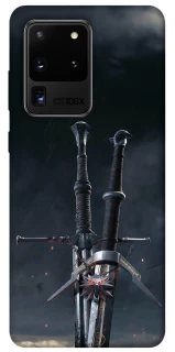 Чехол на Samsung Galaxy S20 Ultra Мечи Ведьмака фото 1 из 1