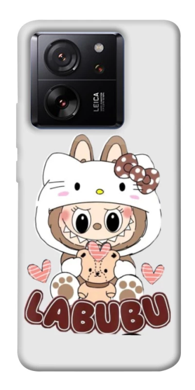 Чохол на Xiaomi 13T Hello Kitty Labubu фото 1 з 1