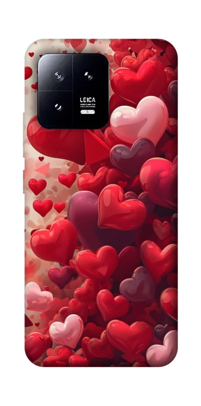 Чохол на Xiaomi 13 Many hearts фото 1 з 1