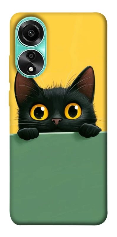 Чохол на Oppo A78 4G Black cat v2 фото 1 з 1