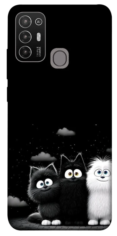 Чохол на ZTE Blade A52 Three Cats фото 1 з 1