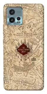 Чехол на Motorola Moto G72 Marauders map фото 1 из 1